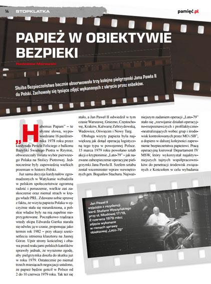 Papież w obiektywie bezpieki