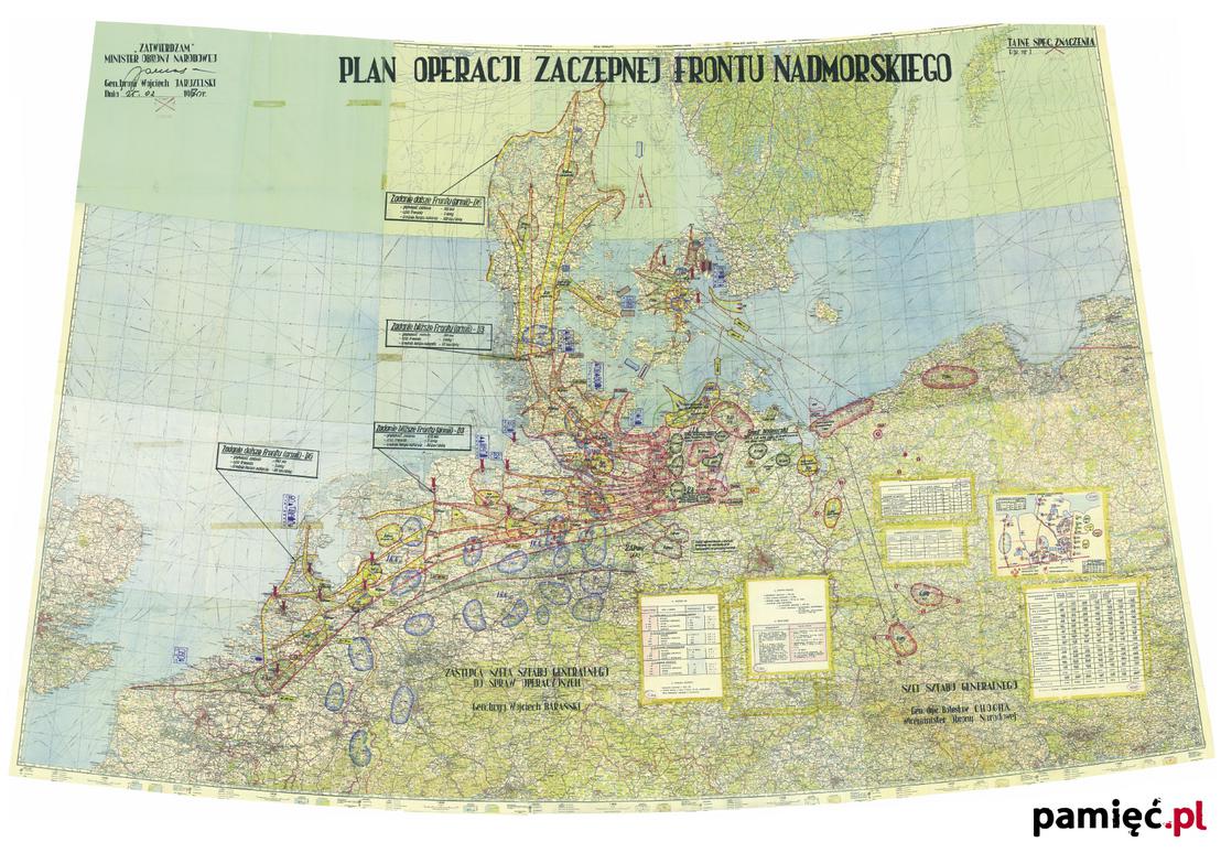 Plan operacji zaczepnej Frontu Zachodniego