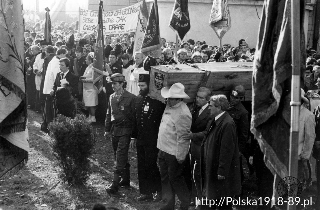 Pogrzeb ks. Jerzego Popiełuszki