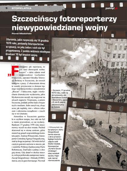 Szczecińscy fotoreporterzy niewypowiedzianej wojny