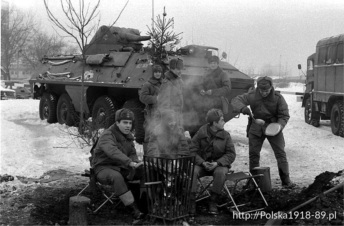 Warszawa, zima 1981/1982 r. 